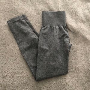 NVGTN Black Speckled Contour Seamless Leggings